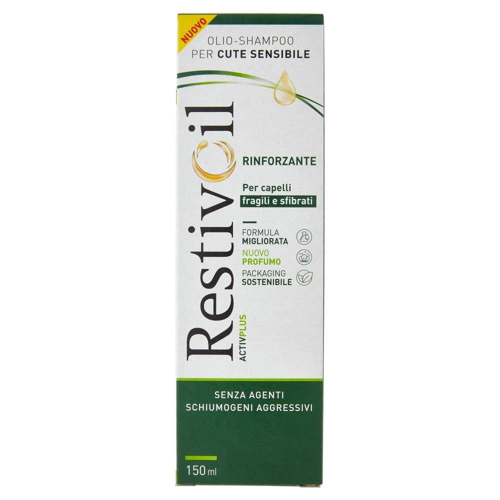 RESTIVOIL ACTIVPLUS OLIO-SHAMPOO PER CUTE SENSIBILE RINFORZANTE 150 ML