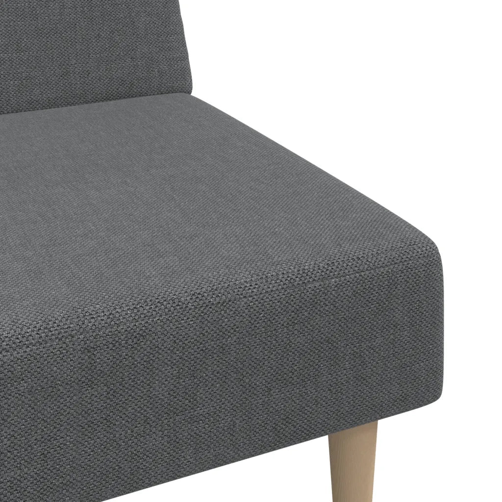 Divano Letto a 2 Posti-Sofa Letto 2 Posti-Daybed Grigio Chiaro in Tessuto 670008
