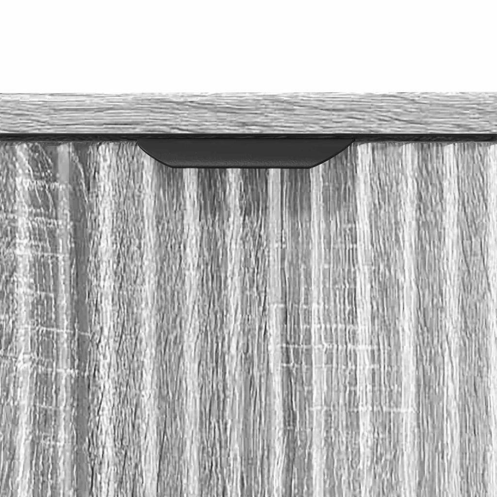 Armadio per Lavabo da Bagno Grigio Sonoma 60,5 x 33,5 x 61 cm 883420