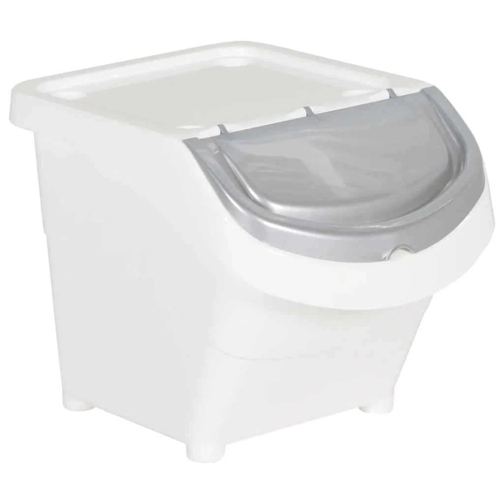 Contenitori impilabili con coperchio 3 pezzi bianco PP 78 l 02_0006114