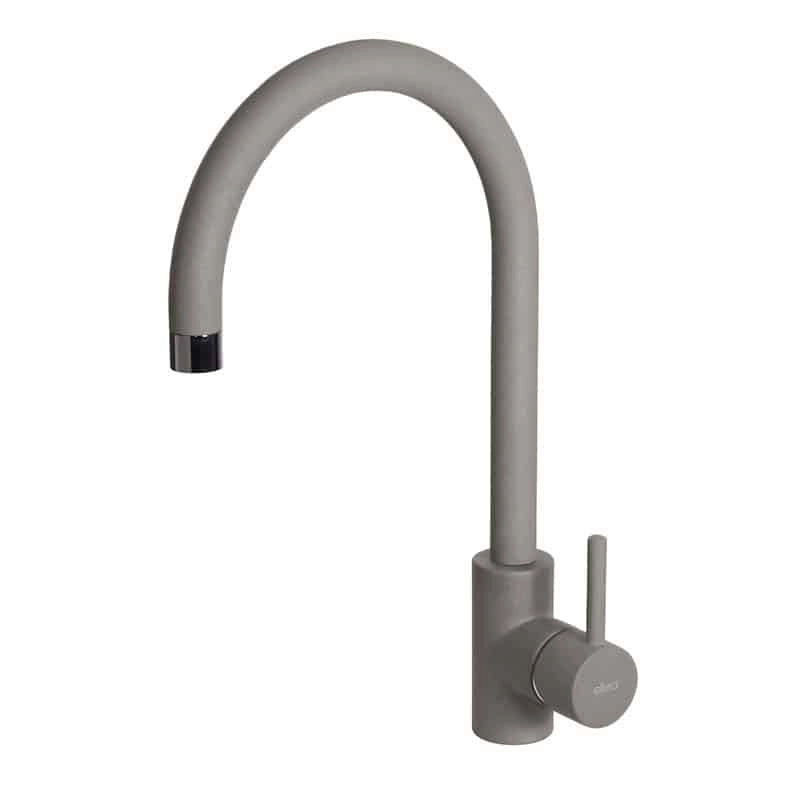 Rubinetto Miscelatore Cucina Elleci Cloud Keratek Plus Grigio Dove Grey MKKCLO93