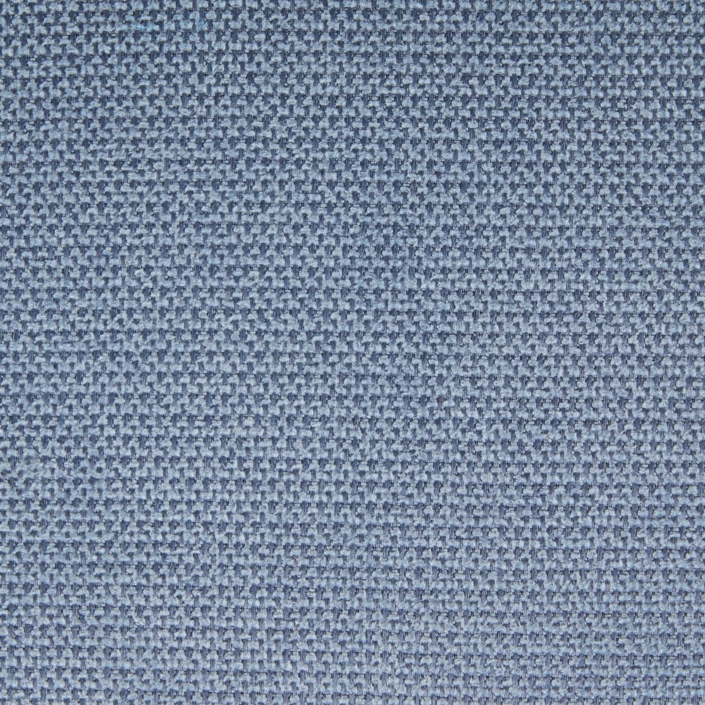 Panca rettangolare in tessuto azzurro 69 x 38, poggiapiedi, elemento decorativo per soggiorno e camera da letto
