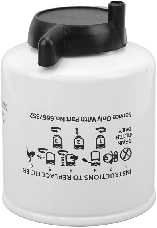 Filtri per acqua ad alta efficienza - filtro per combustibile - compatibile con Bobcat 6667352 - costruzione robusta - resistente all'abrasione - filtra le impurità