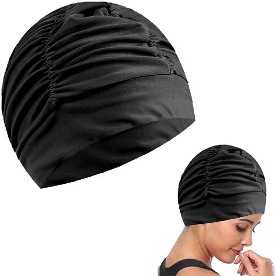 Badmuts con Lunghezza del Capo - Badmuts Donna/Uomo - Badminton - Impermeabile - Respirabile - Leggero Nylon - Cappello da Bagno