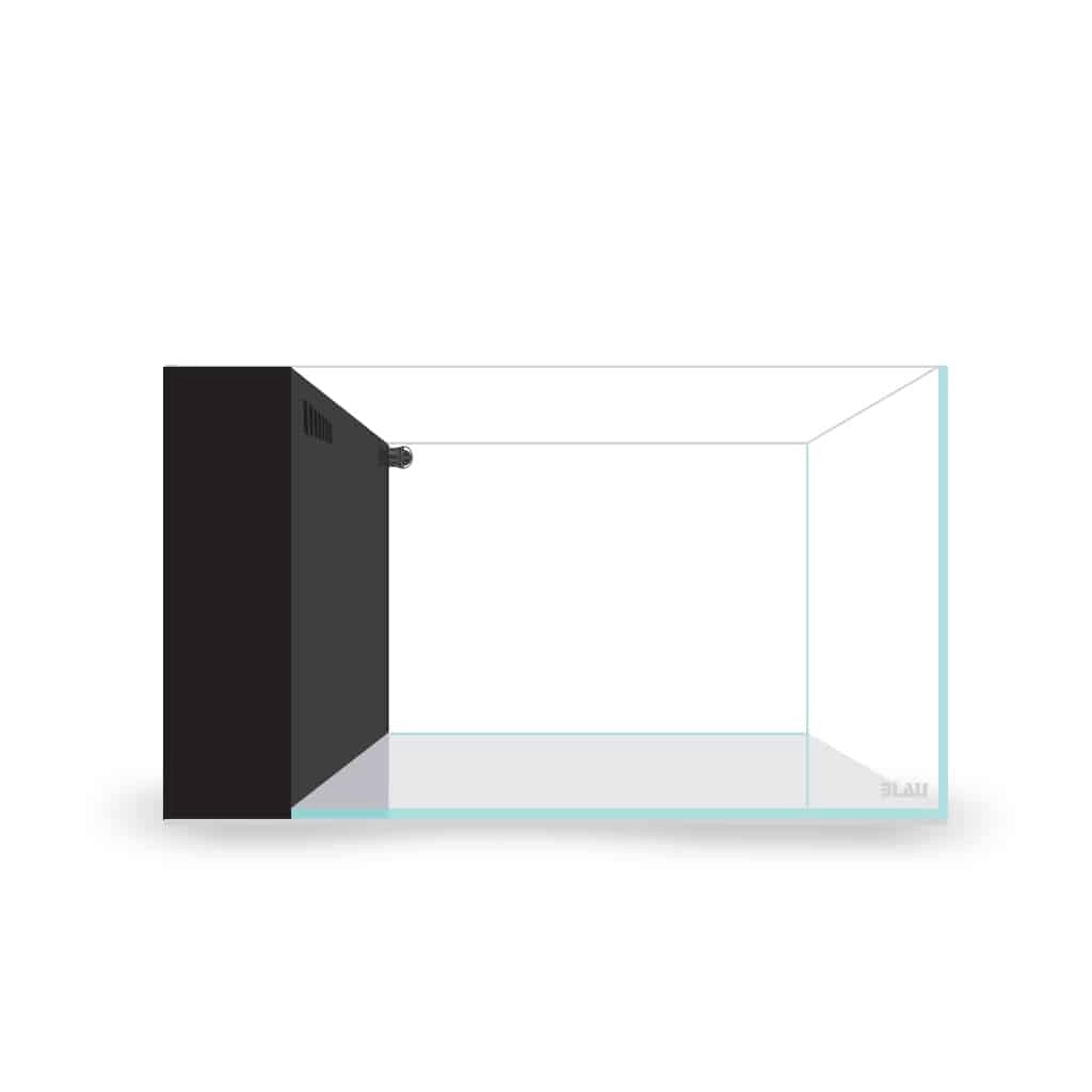 Blau Aquaristic All In One 80 Peninsula Marine cm-36x62x36h - acquario con filtro interno e pompa di risalita