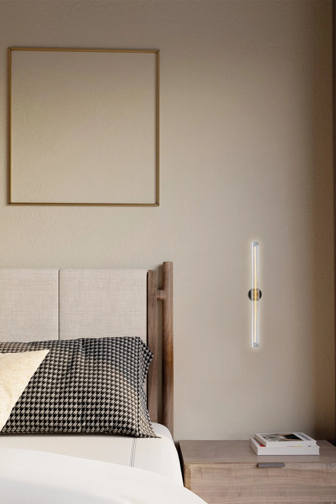 POTTER Applique da Bagno Rame LED 7W con Lampadina Rigata S14d 2700K IP44 - Rossini Group | Illuminazione Bagno e Interni