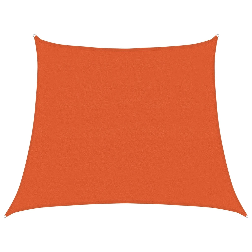 Vela Parasole 160 g/m² Trapezio Arancione 3/4x3 m in HDPE 311709