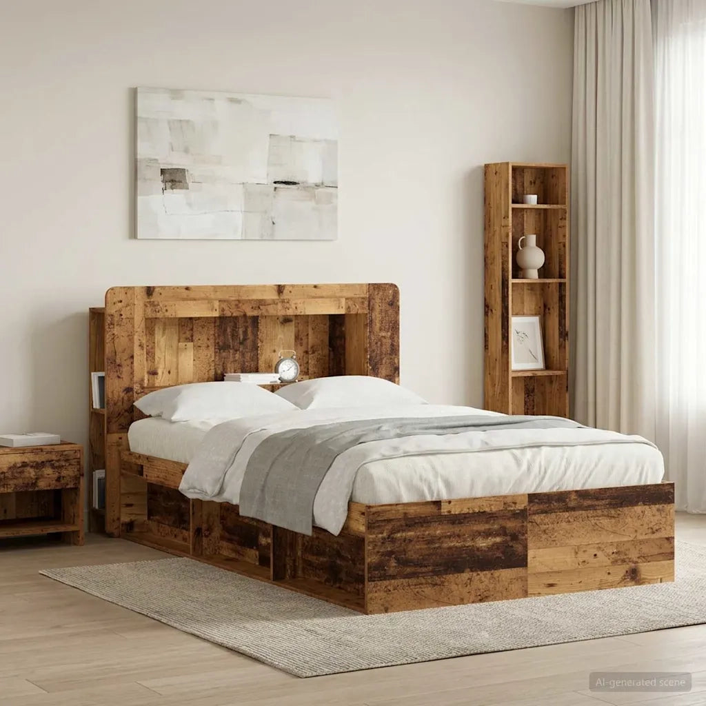Testata del letto Legno antico Legno ingegnerizzato