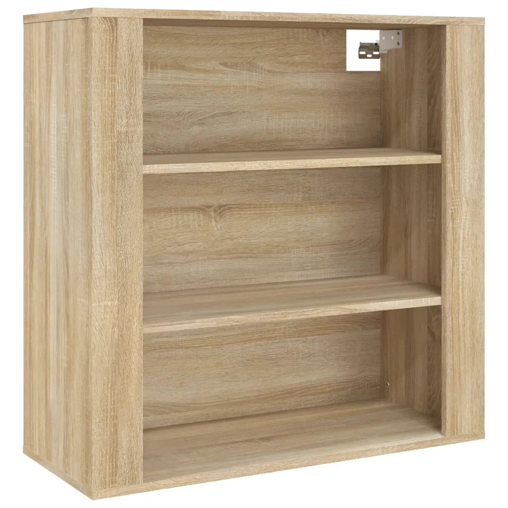 Armadietto a Muro Rovere Sonoma 80x33x80 cm Legno Multistrato 816595
