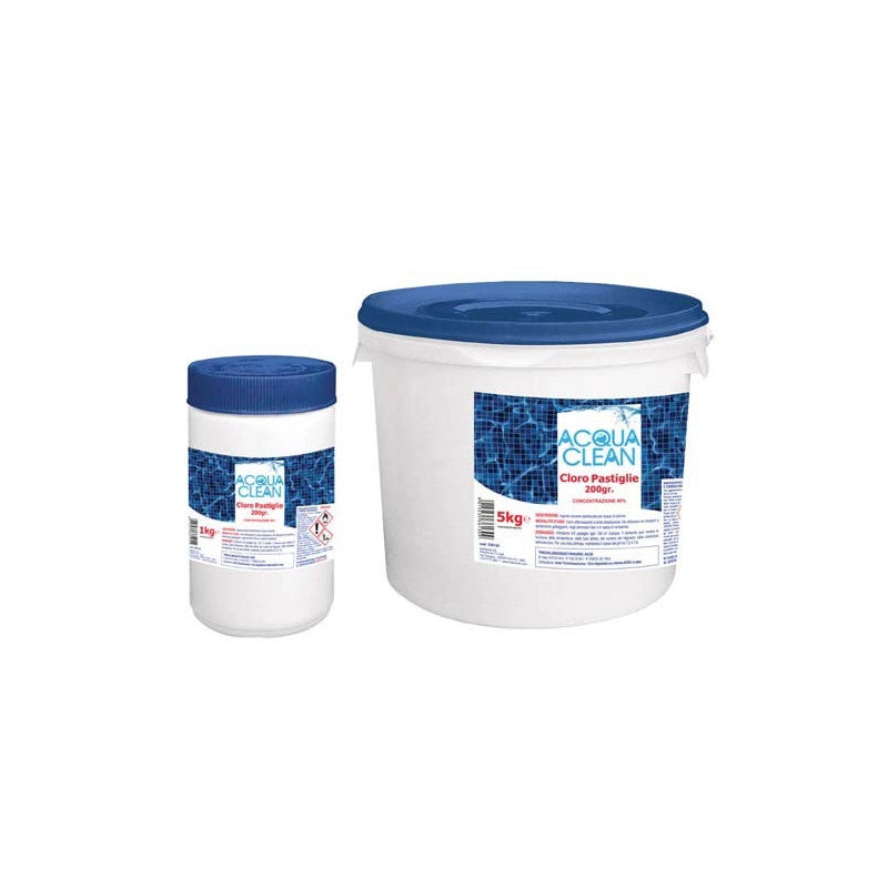Tricloro Acqua Clean pastiglie di Kg.10