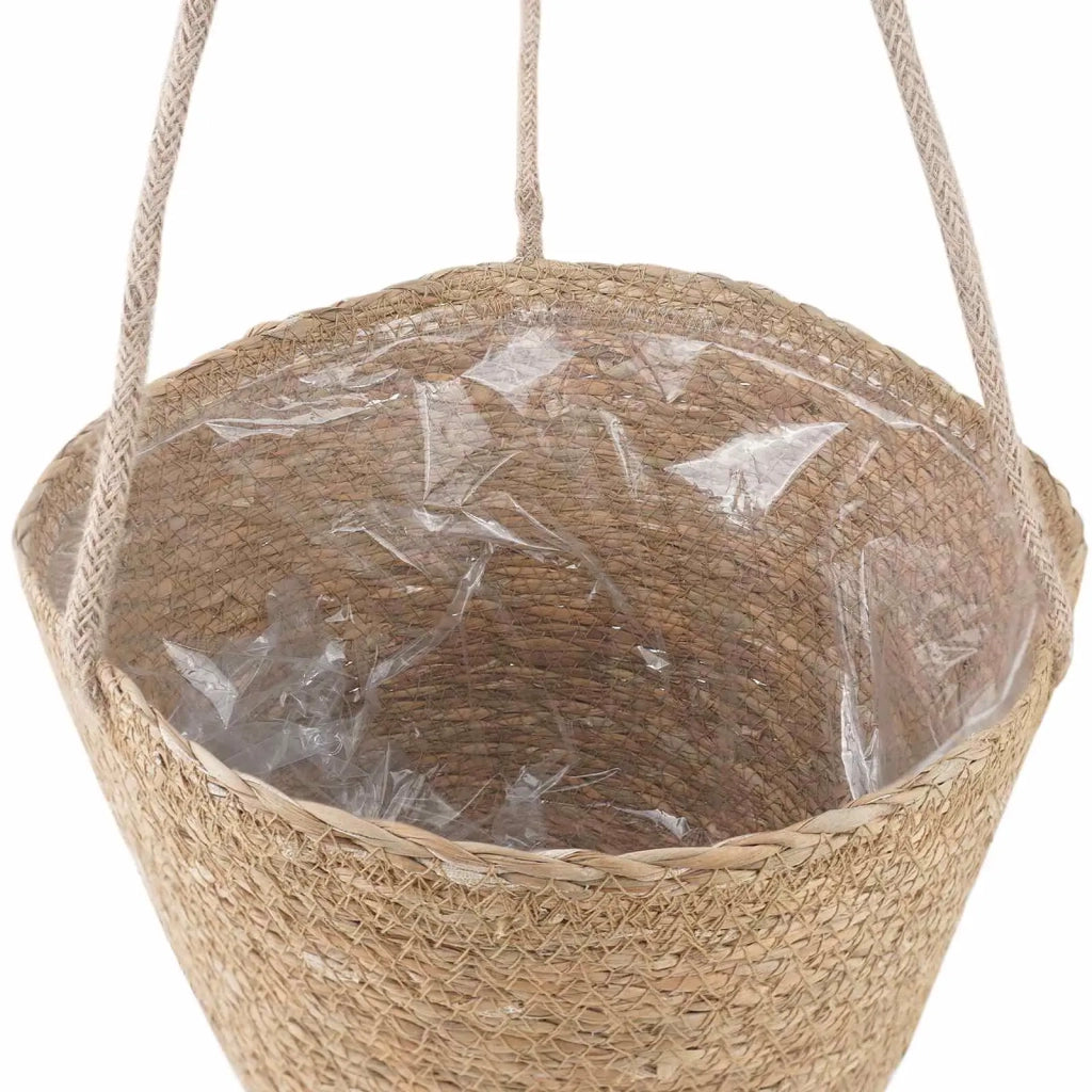 Cesti per piante in erba marina 3 pcs Naturale Ø26 x 19 cm 42012249
