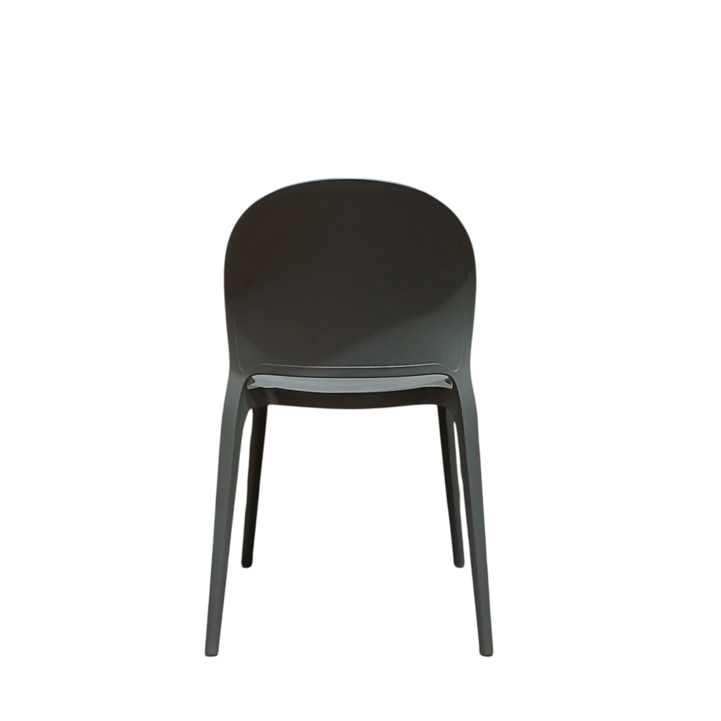 SEDIA INES 54X48XH81CM GRIGIA.