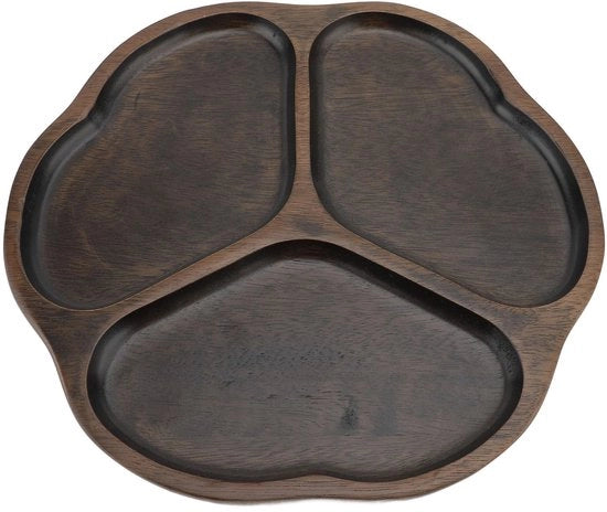 Servizio da Tavola a 3 Compartimenti in Legno Decorativo