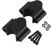 Altezza di sterzo universale 30 mm - in alluminio - morsetto di sterzo - compatibile con 7/8'' (22 mm) - nero - altezza di sterzo