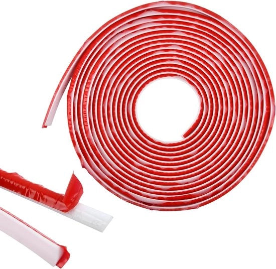 Lista decorativa autoadesiva flessibile 6 m - lista di copertura per soffitto e parete - lista di copertura per tavolo da cucina - lista decorativa a tre angoli in TPE - lista di copertura per soffitto e parete - protezione da doccia - bianca