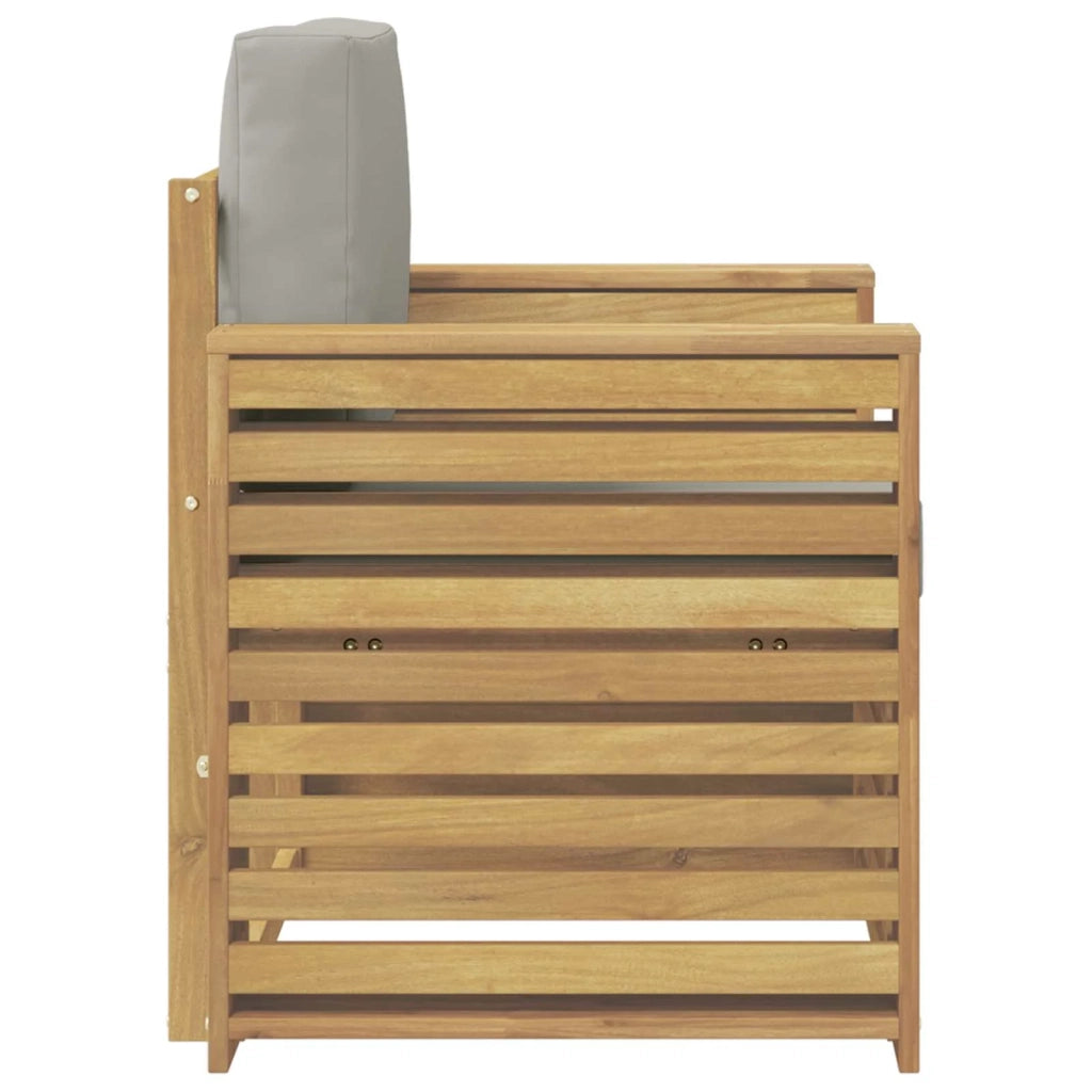Set di divani da esterno-Sofa da giardino Poliestere Bianco 919189