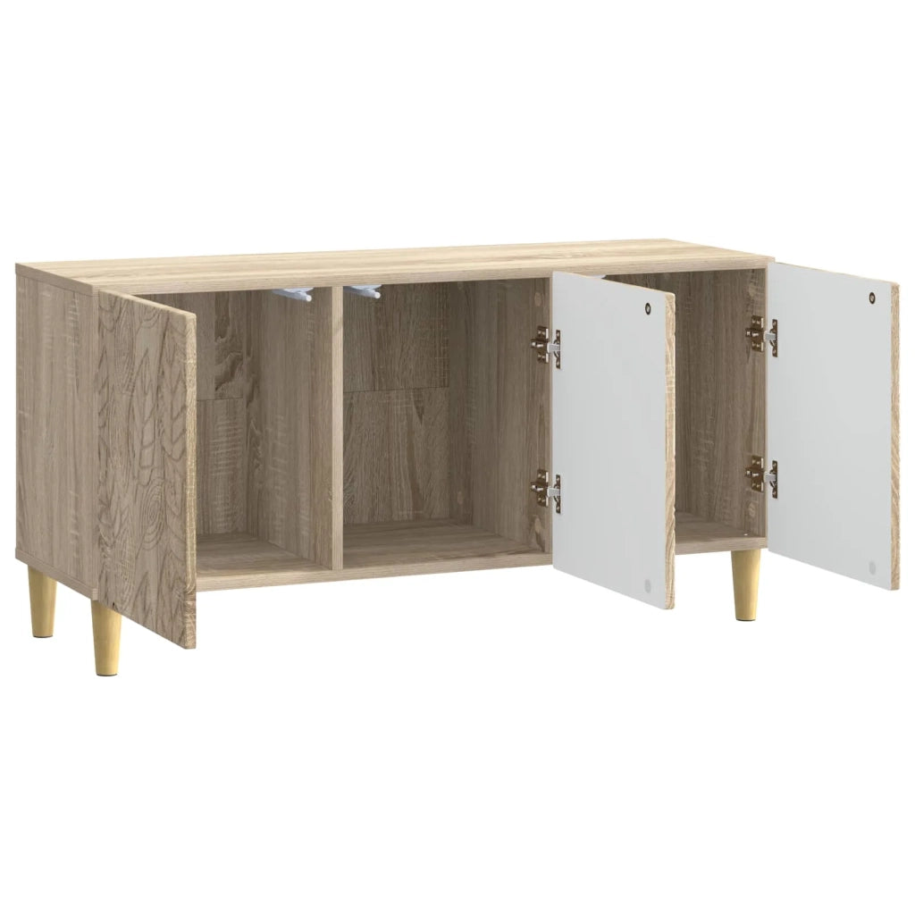 Mobile TV 99 x 34,5 x 50 cm Rovere Sonoma Legno ingegnerizzato 895177
