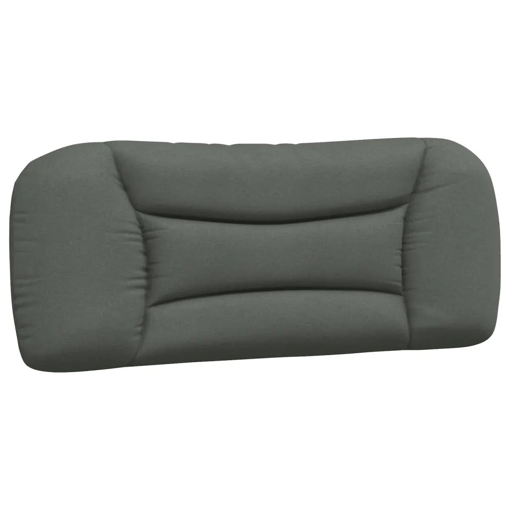 Letto con Materasso Hvar Grigio Scuro 100x200 cm in Tessuto 3208514