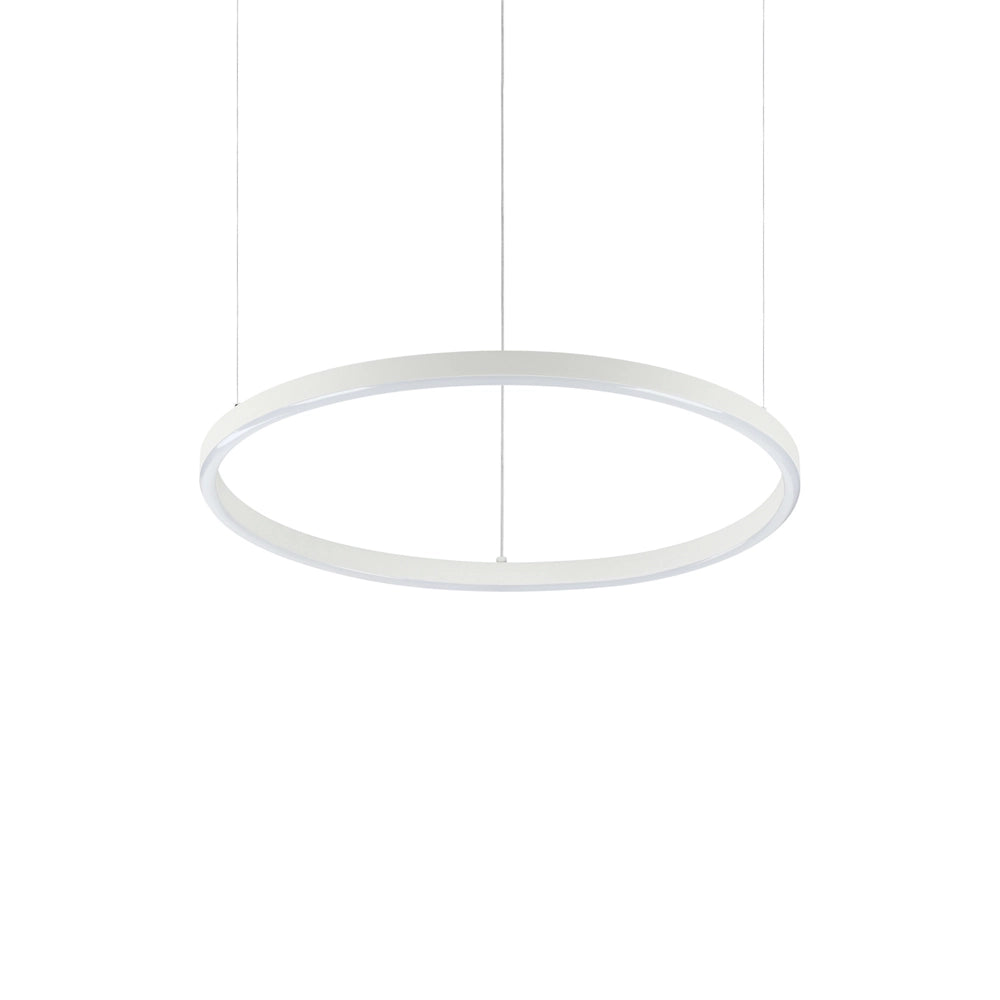 Sospensione Moderna Oracle Alluminio-Materie Plastiche Bianco Led 32W 3000K