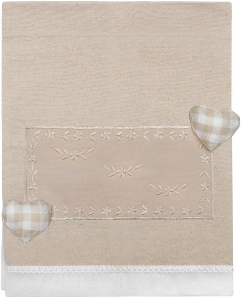 Tende Porta Finestra 60x150 cm Coppia 2 Pz Interno Semitrasparente Tessuto Pendente Beige