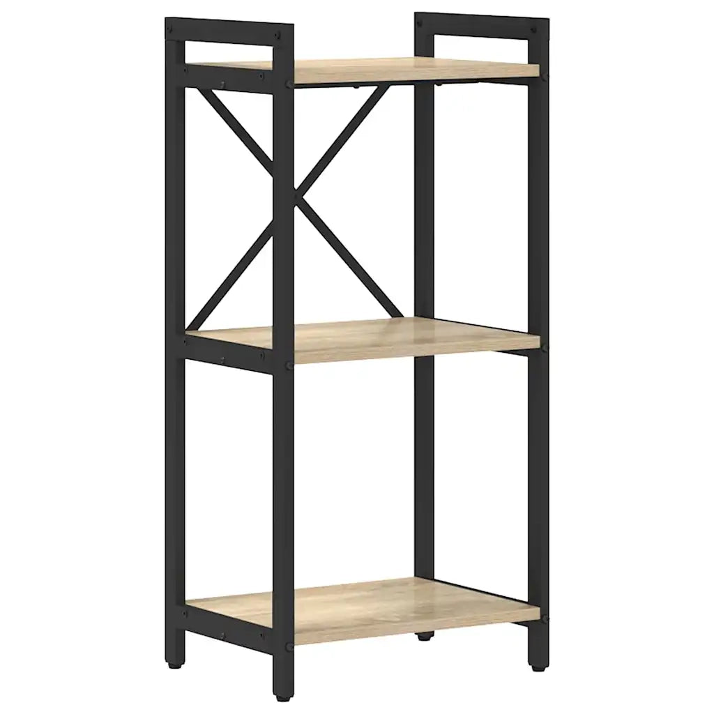 vidaXL Libreria rovere sonoma 40 x 30 x 83 cm Legno multistrato