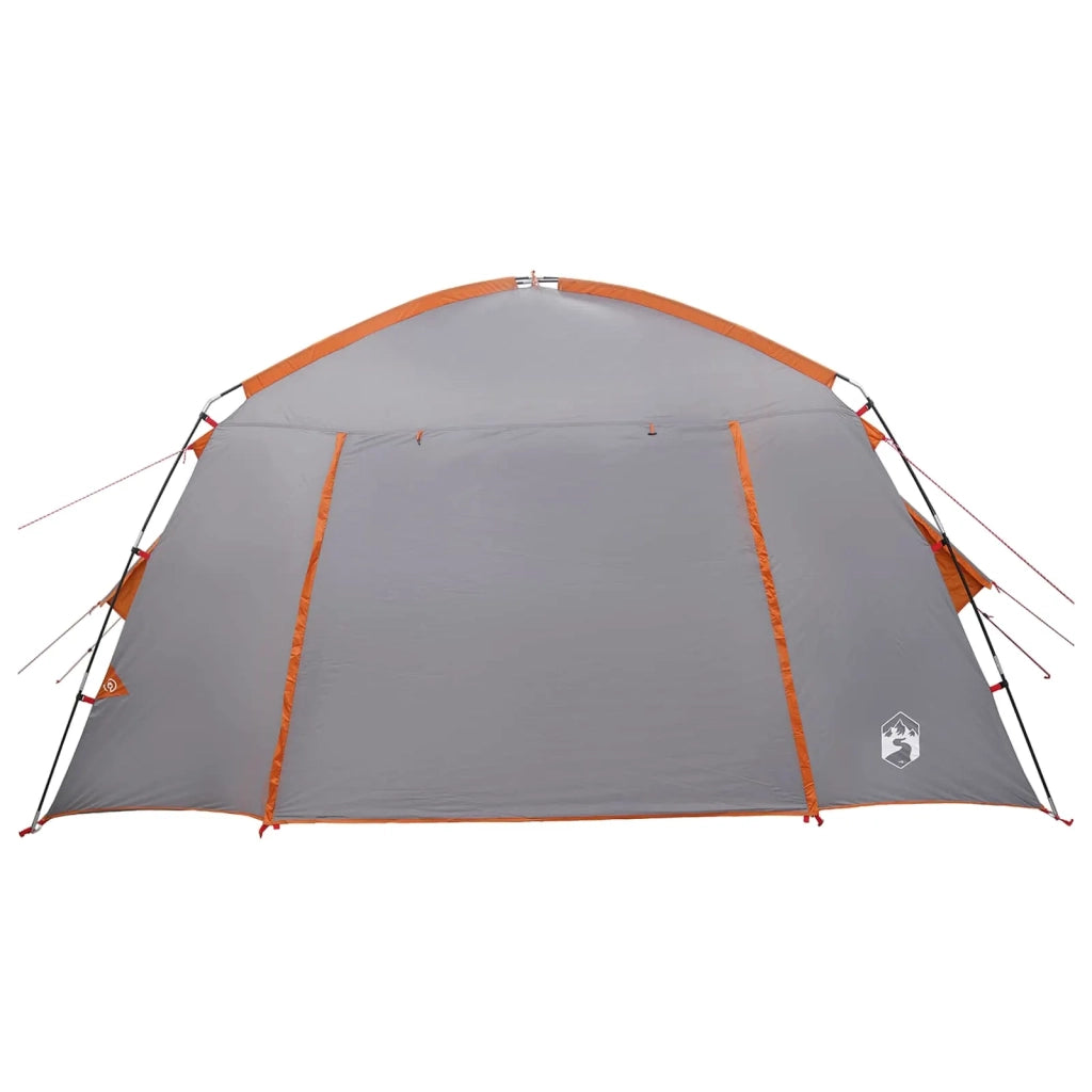 Tenda Capanna Grigio e arancione 300 x 210 x 156 cm Poliestere 42028512