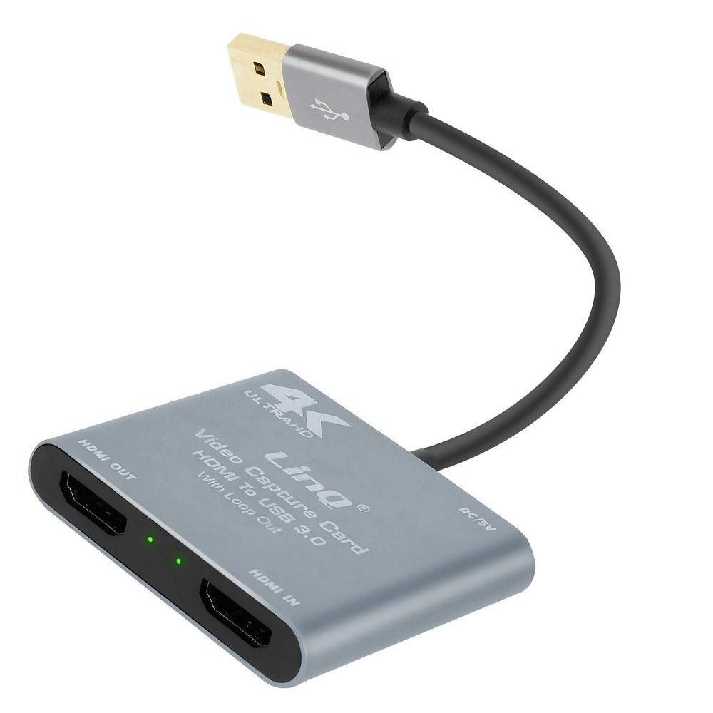 Trade Shop - Cavo Scheda Di Acquisizione Video Da Hdmi A Usb Ultra Hd 4k Full Hd 1080p Hdv890+ -