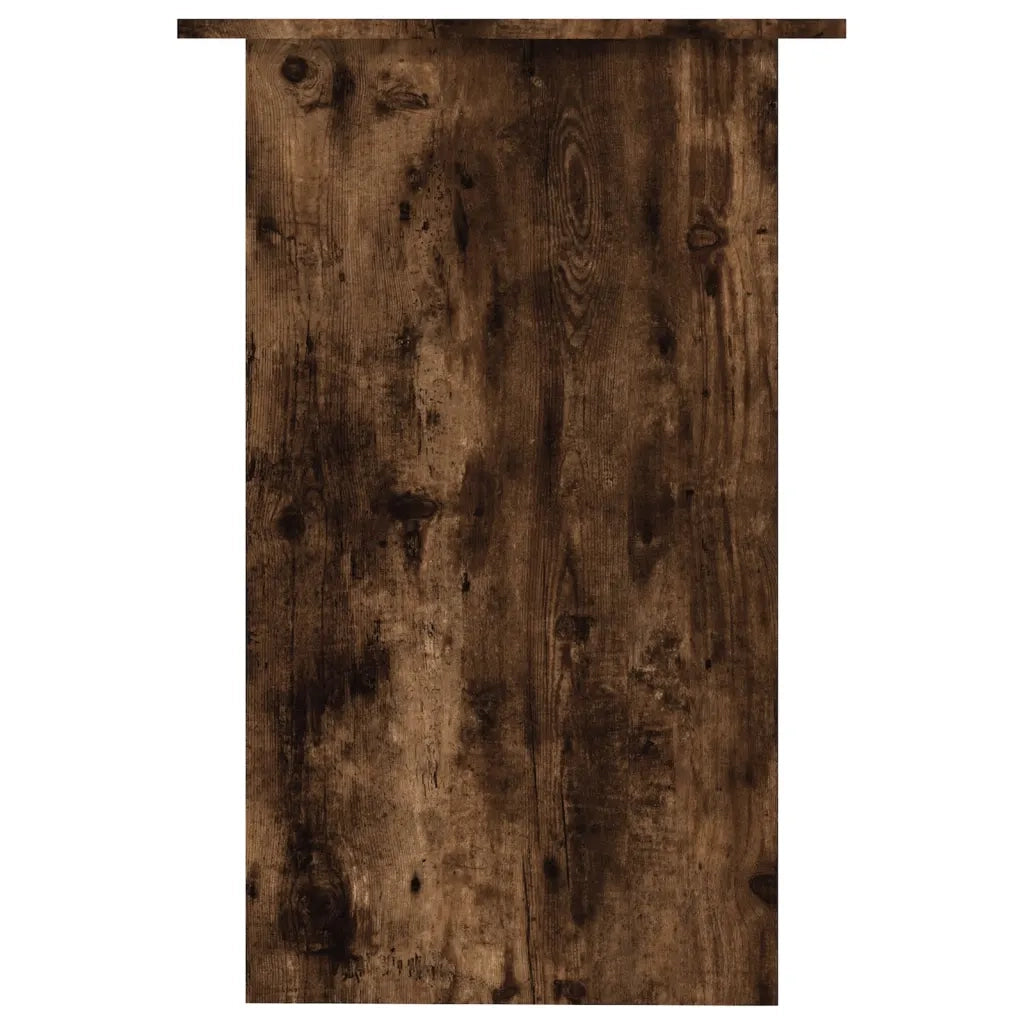 Scrivania | Tavolo da Ufficio Rovere Fumo 90x50x74 cm in Legno Multistrato