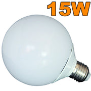 Trade Shop - Lampadina Lampada Led Globo G20 Sfera Bulbo Luce Fredda 15 18w Con Attacco E27 -  15 Watt