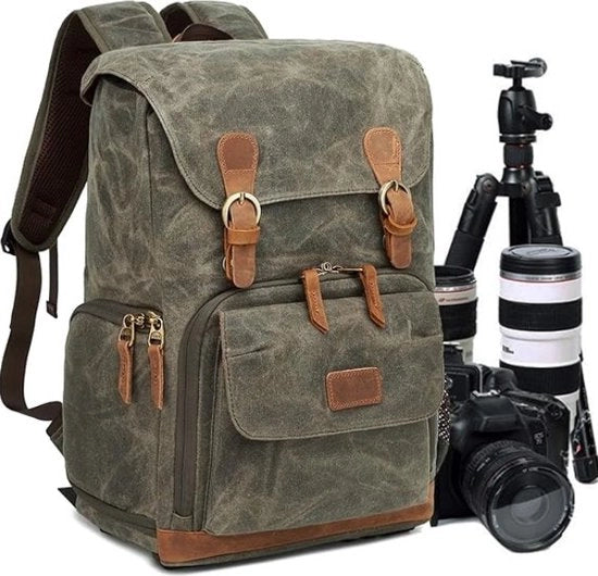Zaino per fotografi - Borsa per fotocamera, grande capacità, zaino impermeabile per la fotografia