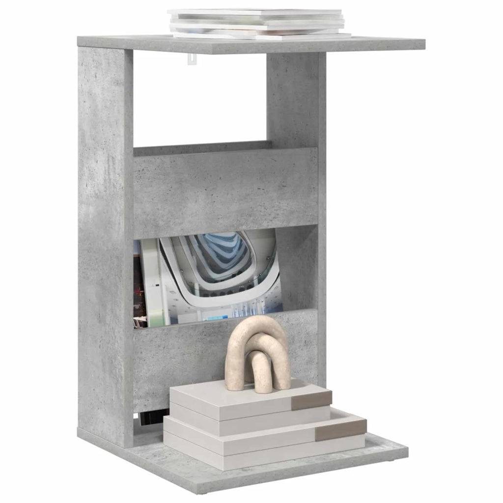 Tavolo laterale Grigio cemento 40 x 35 x 60,5 cm 8000343