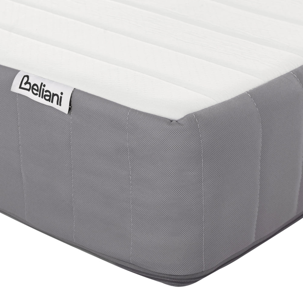 Materasso in memory foam con Molle Insacchettate a media rigidità 180 x 200 cm sfoderabile trapuntato