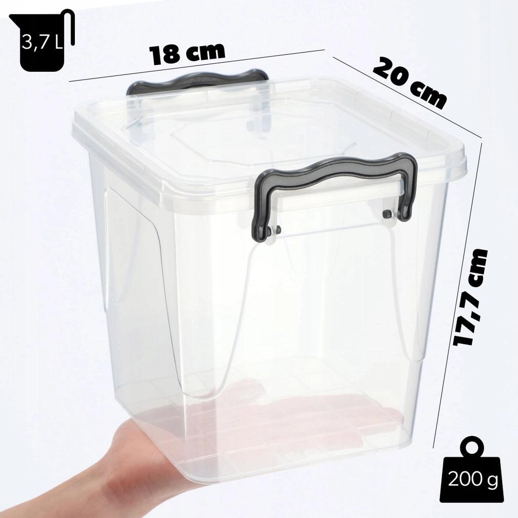 Contenitore per alimenti KADAX da 3,7 litri con coperchio
