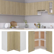 Pensile Angolare ¡°Lyon¡± Rovere Sonoma 57x57x60 cm