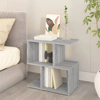 Comodino Grigio Sonoma 50x30x51,5 cm in Legno Multistrato cod mxl 30898