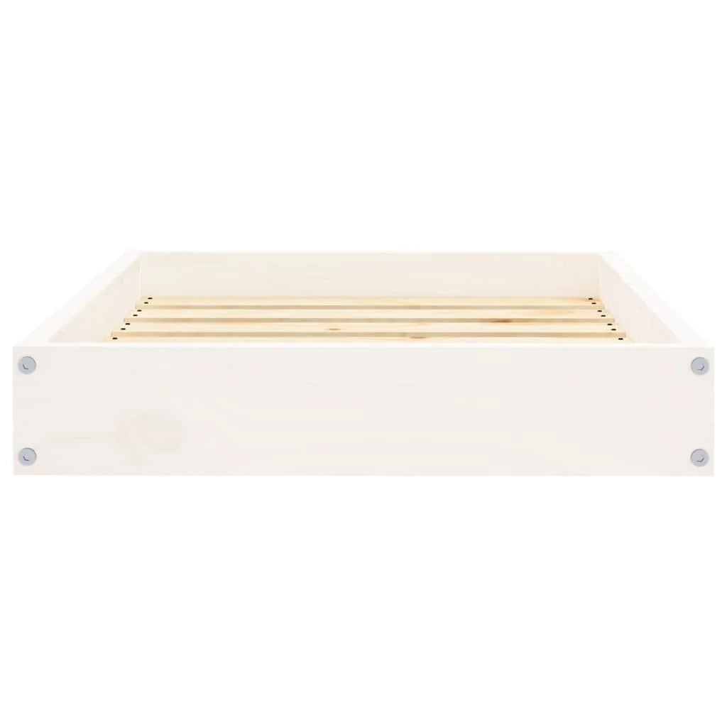 Divano-culla per cani comodo 61,5 x 49 x 9 cm in legno massello di pino bianco 02_0042743