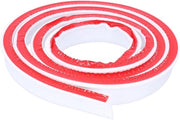 Striscia di silicone per barriere idroacustiche 2mx15mm, impermeabile, flessibile, idrorepellente, per uso domestico, bagno, bianca