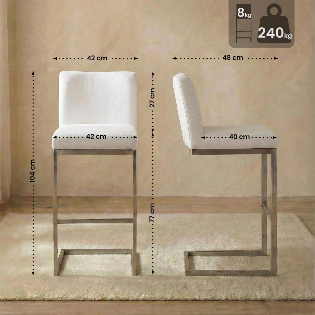 Barhocker Paros Stoff