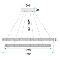 Lampada Led Ms012-cp Rose Gold