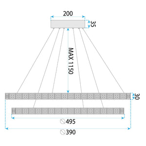 Lampada Led Ms012-cp Rose Gold