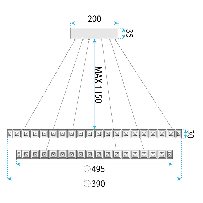 Lampada Led Ms012-cp Rose Gold