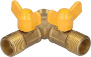 Valvola a tre vie per gas - adatta per scambiatori di gas e metano