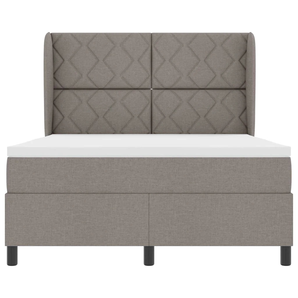 Letto a molle con materasso Talpa 140 x 190 cm Tessuto 3340624
