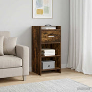 Credenza Rovere Fumo 40 x 36 x 80 cm Legno ingegnerizzato 8011079