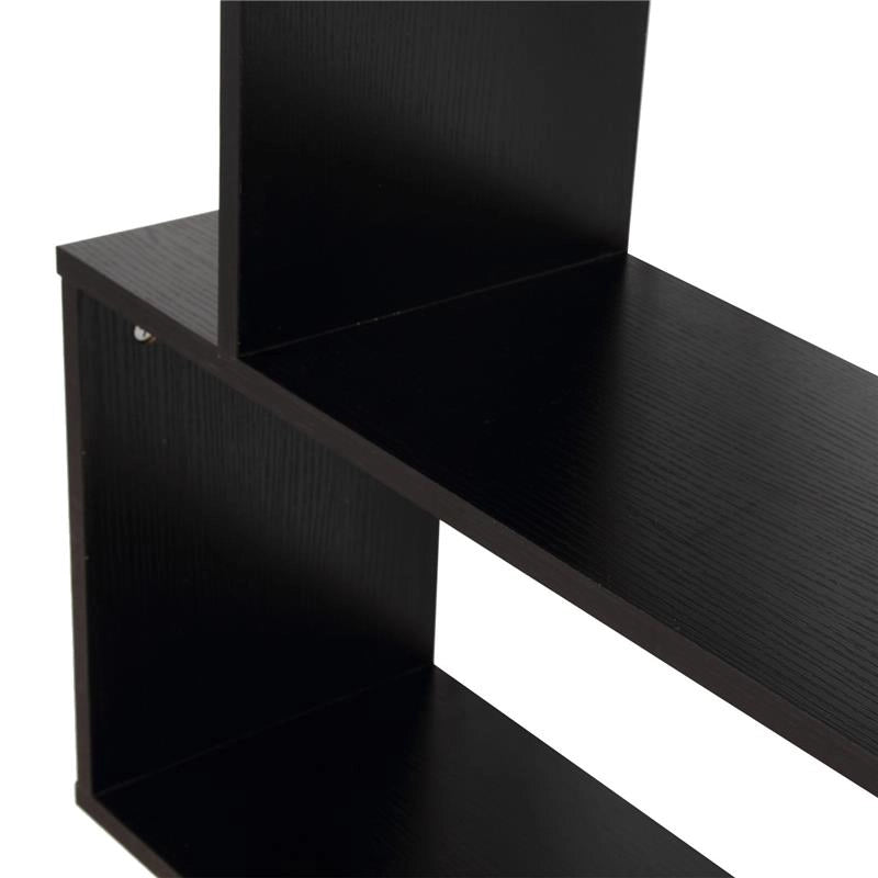 LIBRERIA DI DESIGN IN LEGNO 80 X 24 X 191 CM NERO
