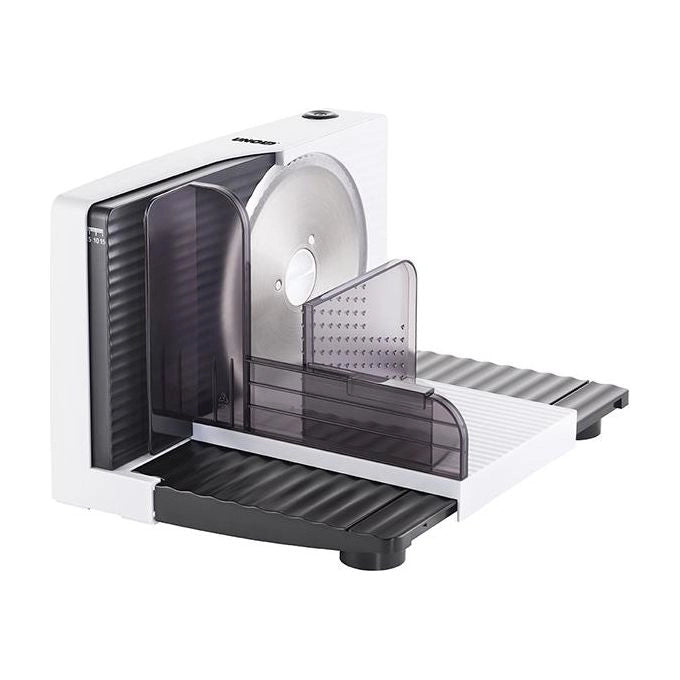Unold 78860 affettatrice Elettrico 100 W Nero, Bianco Plastica, Acciaio inox