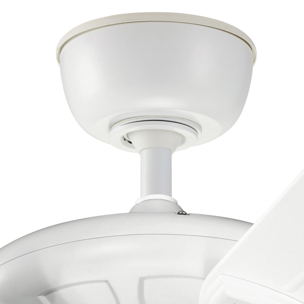 Ventilatore da soffitto Kichler Kevlar bianco opaco 107cm