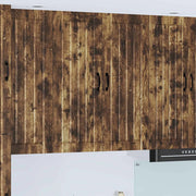Pannello lavastoviglie Lucca Rovere Fumo 80 x 31 x 100 cm 885150