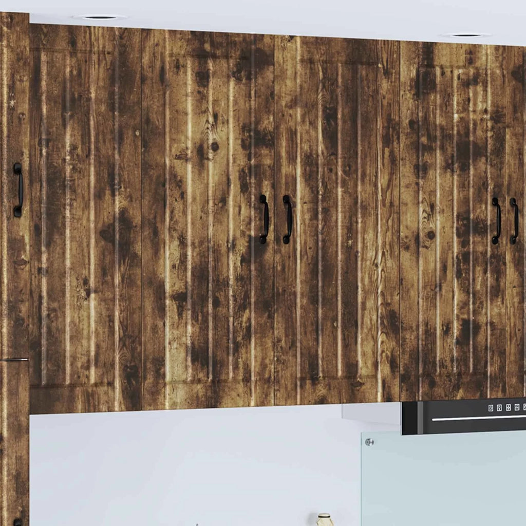 Pannello lavastoviglie Lucca Rovere Fumo 80 x 31 x 100 cm 885150