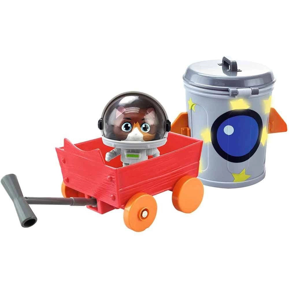 Trade Shop - Personaggio Cosmo 44 Gatti Con Capsula E Accessori Giocattolo Bambini -